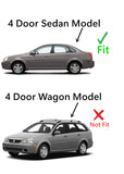 Tempered Driver Left Side Front Door Window Door Glass Compatible with Suzuki Forenza 4 Door Sedan 2004-2010 Models