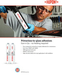 DOW-418 BEATSEAL U-418 Primerless Auto Glass Urethane Adhesive – OEM Quality (10 Tubes, 310ml) – Windshield & Backglass Sealant for Professional Use