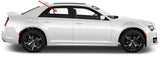 Passenger Right Side Rear Door Window Door Glass Compatible with Chrysler 300 2011-2021 Models