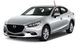 Driver Left Side Front Door Window Door Glass Compatible with Mazda 3 2014-2018 Models