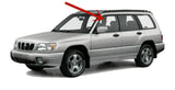 Driver Left Side Front Door Window Door Glass Compatible with Subaru Forester 1998-2002 Models