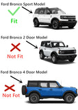 OEM Tempered Passenger Right Side Front Door Window Door Glass Compatible with Ford Bronco Sport 2021-2022 Models