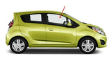 Passenger Right Side Front Door Window Door Glass Compatible with Chevrolet Spark 2013-2015 Models