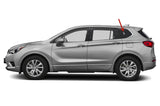OEM Chrome Moulding Style Driver Left Side Quater Window Quarter Glass Compatible with Buick Envision 2016-2020 Models