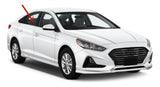 Passenger Right Side Rear Door Window Door Glass Compatible with Hyundai Sonata 4 Door Sedan 2015-2019 Models