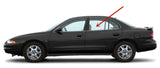 Driver Left Side Rear Door Window Door Glass Compatible with Oldsmobile Intrigue 4 Door Sedan 1998-2002 Models