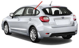 Driver Left Side Rear Vent Window Vent Glass Compatible with Subaru Impreza 4 Door Hatchback 2012-2016 Models