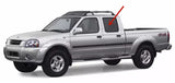 Driver Left Side Rear Door Window Door Glass Compatible with Nissan Frontier Pickup 4 Door Crew 2000-2004 Models