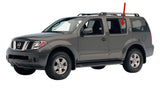 Driver Left Side Rear Vent Window Vent Glass Compatible with Nissan Pathfinder 2005-2012 Models