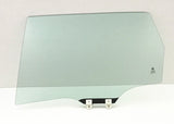 Driver Left Side Rear Door Window Door Glass Compatible with Honda Fit 4 Door Hatchback 2015-2020 Models