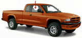 Passenger Right Side Door Window Door Glass Compatible with Dodge Dakota Pickup 1997-2004 2 Door Models