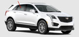 Passenger Right Side Rear Door Window Door Glass Compatible with Cadillac XT5 2017-2022 Models