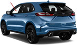 Tempered Driver Left Side Front Door Window Door Glass Compatible with Ford Edge 2015-2024 Models