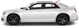 Driver Left Side Rear Door Window Door Glass Compatible with Chrysler 300 2011-2021 Models