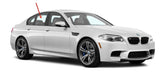 Passenger Right Side Rear Door Window Door Glass Compatible with BMW BMW 528i / 535d / 535i / 550i / M5 4 Door Sedan 2011-2016 Models