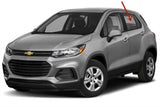 Factory Dark-Greenish Privacy Tinted Driver Left Side Rear Door Window Door Glass Compatible with Chevrolet Trax 2013-2022 Models