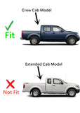 Passenger Right Side Rear Door Window Door Glass Compatible with Nissan Frontier Pickup 2005-2021 4 Door Crew Cab Models