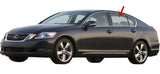 Driver Left Side Rear Door Window Door Glass Compatible with Lexus GS300 / GS350 / GS430 / GS450 / GS460 4 Door Sedan 2006-2012 Models