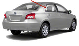 Passenger Right Side Rear Vent Window Vent Glass Compatible with Toyota Yaris 4 Door Sedan 2007-2012 Models