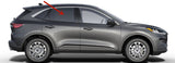 Passenger Right Side Rear Door Window Door Glass Compatible with Ford Escape 2020-2022 Models