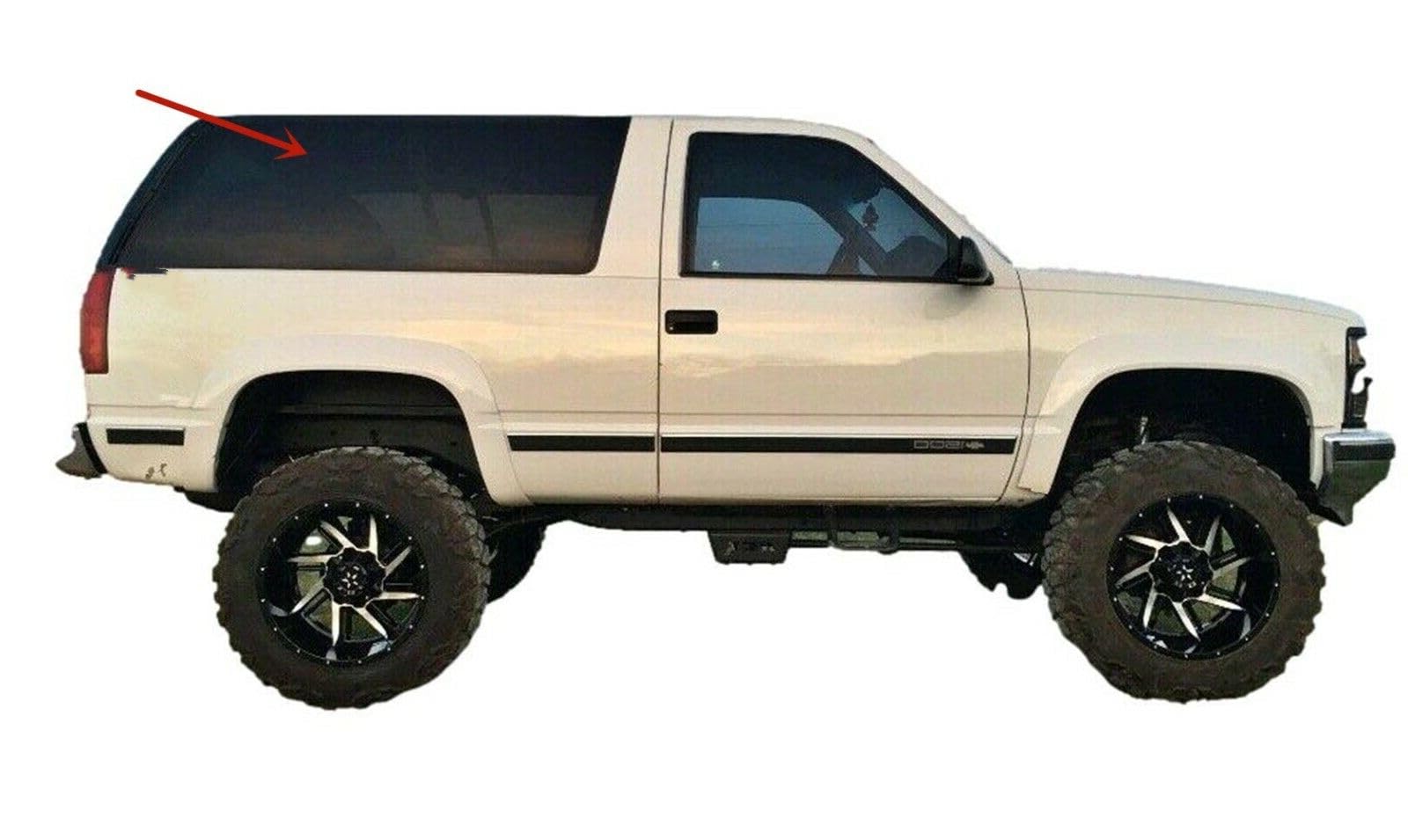 thumbnail image 2 of Passenger Side Quarter Window Glass – Fits 2021-2025 Chevy Tahoe & GMC Yukon 2 of 3