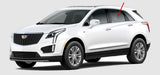 Driver Left Side Rear Door Window Door Glass Compatible with Cadillac XT5 2017-2022 Models