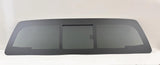 Manual Rear Back Slider Window Back Glass Compatible with Nissan Titan / Titan XD 2016-2024 Models