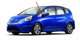 Driver Left Side Front Vent Window Vent Glass Compatible with Honda Fit / Fit EV 4 Door Hatchback 2009-2014 Models
