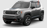 Driver Left Side Rear Door Window Door Glass Compatible with Jeep Renegade 2015-2021 Models