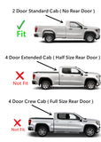 Passenger Right Side Door Window Door Glass Compatible with Chevrolet Silverado/GMC Sierra 1500 2 Door Standard Cab 2019-2022 Models