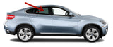Passenger Right Side Rear Door Window Door Glass Compatible with BMW X6 2008-2014 Models