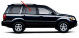 Passenger Right Side Rear Door Window Door Glass Compatible with Honda Pilot 2003-2008 Models
