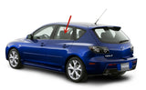 Driver Left Side Rear Door Window Door Glass Compatible with Mazda 3 2004-2009 4 Door Hatchback Models