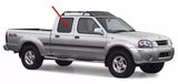 Passenger Right Side Rear Door Window Door Glass Compatible with Nissan Frontier Pickup 4 Door Crew 2000-2004 Models