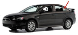 Driver Left Side Rear Vent Window Vent Glass Compatible with Mitsubishi Lancer 2008-2018 Models