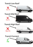 Laminated Passenger Right Side Front Door Window Door Glass Compatible with Ford Transit Connect 2019-2022 Models