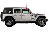 OEM Passenger Right Side Front Door Window Door Glass Compatible with Jeep Wrangler 2018-2022 / Gladiator 2020-2023 Models
