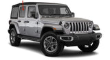 OEM Passenger Right Side Rear Door Window Door Glass Compatible with Jeep Wrangler 2018-2022 / Gladiator 2020-2023 4 Door Models