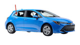 Passenger Right Side Rear Vent Window Vent Glass Compatible with Toyota Corolla 4 Door Hatchback 2019-2024 Models