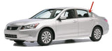 Driver Left Side Rear Vent Window Vent Glass Compatible with Honda Accord 4 Door Sedan 2008-2012 Models