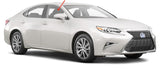 Passenger Right Side Front Door Window Door Glass Compatible with Lexus ES350 / ES300h 2013-2018 Models