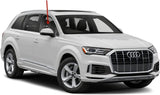 Passenger Right Side Front Door Window Door Glass Compatible with Audi Q7 2017-2022 Models