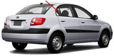 Passenger Right Side Rear Vent Window Vent Glass Compatible with Kia Rio 4 Door Sedan 2006-2011 Models