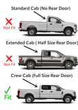 OE Platinum Edition Passenger Right Side Rear Door Window Door Glass Compatible with Ford F150 4 Door Crew Cab 2015-2020 Models / F250 F350 F450 F550 4 Door Crew Cab 2017-2022 Models