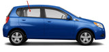 Passenger Right Side Rear Door Window Door Glass Compatible with Chevrolet Aveo5 4 Door Hatchback 2009-2011 Models