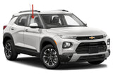 Passenger Right Side Front Door Window Door Glass Compatible with Chevrolet TrailBlazer 2021-2022 Models