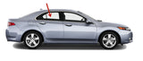 Passenger Right Side Rear Door Window Door Glass Compatible with Acura TSX 4 DR Sedan 2009-2014 Models