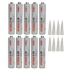 U-418+ HV Fast Cure Auto Glass Urethane Adhesive - Primerless, 310ml (10.5oz) Cartridges 1 BOX = (Cartridge, 10, Count) (Copy)