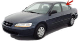 Driver Side Rear Door Window Door Glass Compatible with Honda Accord 4 Door Sedan 1998-2002 Models