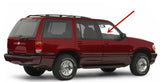 Passenger Right Side Front Door Window Door Glass Compatible with Mercury Mountaineer 1997-2001 Models